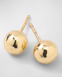 Ippolita - Small Hammered Ball Stud Earrings - Lyst