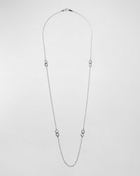 Lagos - Soiree Fluted & Caviar Station Necklace, 32" - Lyst