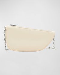 Burberry - Micro Shield Leather Shoulder Bag - Lyst