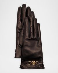 Versace - Medusa &Apos;95 Leather Gloves - Lyst