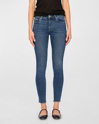 DL1961 - Florence Skinny Mid-Rise Instasculpt Ankle Jeans - Lyst
