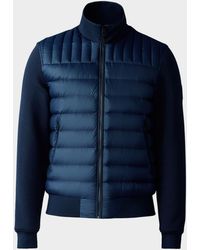 Mackage - Apos;S Collin-R Down Mixed Media Bomber Jacket - Lyst