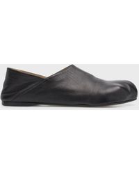 JW Anderson - Paw Leather Slipper Loafers - Lyst