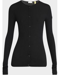 Moncler Genius - X Ee72 By Edward Enninful Wool Cardigan - Lyst