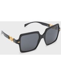 Versace - Medusa Square Acetate Sunglasses - Lyst