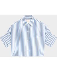 Twp - Next Ex Striped Button-Front Shirt - Lyst