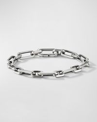 David Yurman - Elongated Open Link Chain Bracelet - Lyst