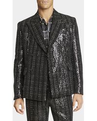 Amiri - Sequined Boucle Double-Breasted Blazer - Lyst