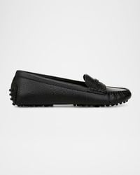 Veronica Beard - Jia Suede Driver Penny Loafers - Lyst
