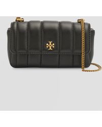 Tory Burch - Kira Mini Flap Quilted Leather Shoulder Bag - Lyst