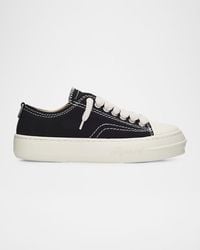 Represent - Apos;S Rep-Cap Canvas & Leather Sneakers - Lyst