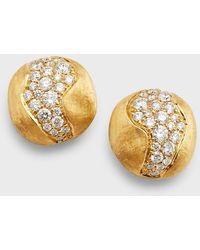 Marco Bicego - 18k Gold Africa Diamond Constellation Stud Earrings - Lyst