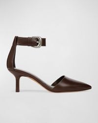 Vince - Perri Leather Ankle-strap Pumps - Lyst