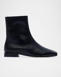 Bernardo - Belfast Leather Ankle Booties - Lyst