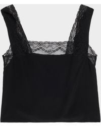 FRAME - The Chandelier Crop Top - Lyst