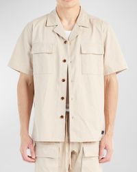 NANA JUDY - Pacific Curved 2-pocket Camp Shirt - Lyst