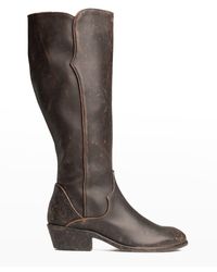 Frye - Carson Leather Piping Tall Boots - Lyst