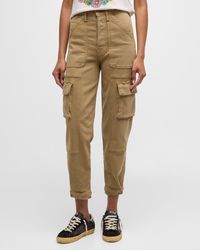 Mother - The Curbside Cargo Flood Pants - Lyst