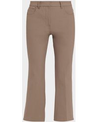 Theory - Five-Pocket Kick Flare Pants - Lyst