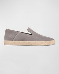 Vince - Emmitt Suede Espadrille Loafers - Lyst