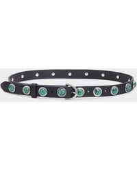 Rag & Bone - Celia Stud Leather Belt - Lyst