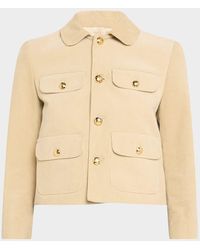 Nili Lotan - Chamonix Corduroy Short Jacket - Lyst