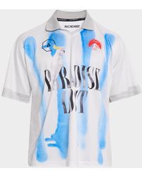 Alchemist - Apos;S Paradise Lost Graphic-Print Polo Shirt - Lyst