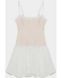 Jonathan Simkhai - Fifi Sleeveless Mini Bubble Dress - Lyst