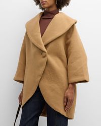 Frances Valentine - Oversized Shawl-Collar Cocoon Coat - Lyst