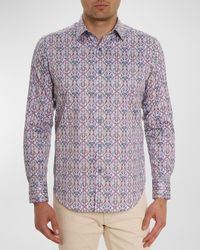 Robert Graham - Caracas Cotton-Stretch Sport Shirt - Lyst