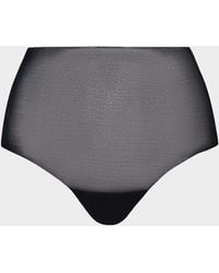 Commando - Featherlight Control High-Rise Smoothing Thong - Lyst