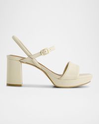 Bernardo - Canto Leather Platform Sandals - Lyst