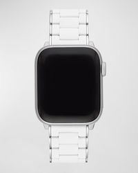 Michele - Silicone Wrapped Stainless Steel Apple Watch Bracelet - Lyst