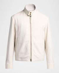Tom Ford - Apos;S Harrington Wool, Cashmere And Silk Jacket - Lyst