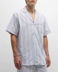 Petite Plume - Cotton Stripe Short Pajama Set - Lyst