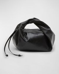 Dries Van Noten - Small Twisted Leather Top-Handle Bag - Lyst