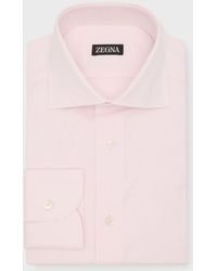Zegna - Oxford Cotton Dress Shirt - Lyst