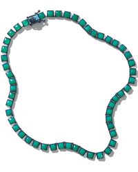 Nakard - Small Tile Riviere Necklace - Lyst