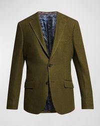 Etro - Basic Knit Blazer - Lyst