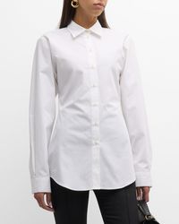 Rohe - Long-sleeve Shaped Poplin Shirt - Lyst