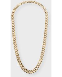 Verdura - 18k Yellow Gold Wrap Curb Link Necklace - Lyst