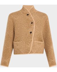 Loro Piana - Cernobbio Cashmere-Linen Single-Breasted Jacket - Lyst