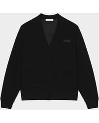 Givenchy - Apos;S Lined Cotton Knit Cardigan With Label - Lyst