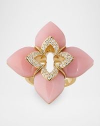 Roberto Coin - Souffle 18K Diamond Venetian Princess Ring With Gemstones - Lyst