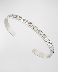 Marco Dal Maso - Ara Engraved Cuff Bracelet - Lyst