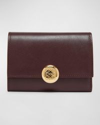 Loewe - Small Pebble Leather Trifold Wallet - Lyst