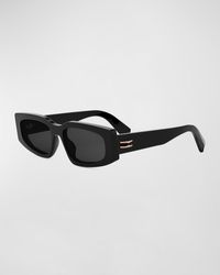 BVLGARI - B. Zero1 Rectangle Sunglasses - Lyst