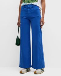 Mother - The Patch Pocket Undercover Sneak Jeans - Lyst