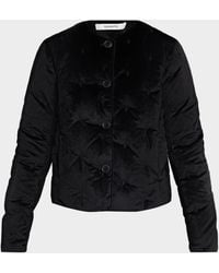 Fleurette - Tufted Down-Fill Quilted Jacket - Lyst