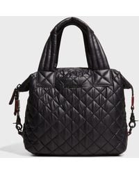 MZ Wallace - Sutton Deluxe Small Quilted Nylon Tote Bag - Lyst